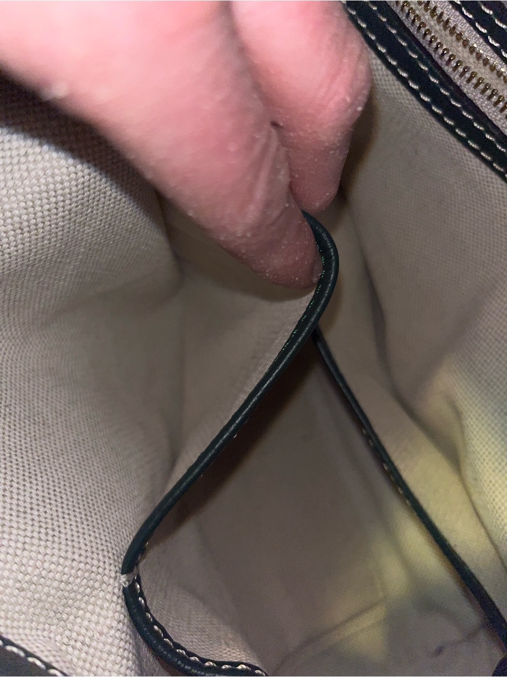 Dooney & Bourke Sorrento 30 satchel Ivy with pocket - Picture 8 of 16